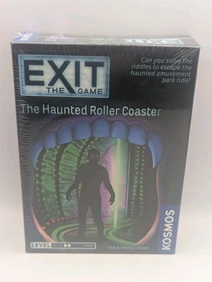 EXIT THE GAME: THE HAUNTED ROLLER COASTER (2019) BRAND NEW & SEALED | KOSMOS - Image 1 of 4