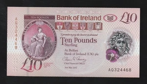 NORTHERN IRELAND £ 10 POUNDS 2017 PICK-91 GEM UNC * - Picture 1 of 2