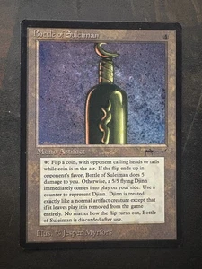 *** ARABIAN NIGHTS Bottle of Suleiman *** NM-Mint Beauty! - NO DUTY - MtG Magic - Picture 1 of 2