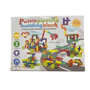Puzzle Pipeline Baustein Set - 88 Teile - STIEL - Brandneu - Bild 1 von 6