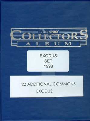 1999 EXODUS  Complete Set  Magic the Gathering  143 + 22 cards  Unplayed  NM-M - Image 1 of 4