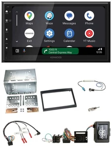 Kenwood DAB Bluetooth USB Lenkrad 2DIN Autoradio für Citroen Berlingo 08-18 PDC - Bild 1 von 7