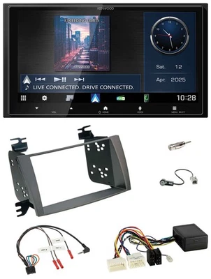 Kenwood Bluetooth 2DIN USB DAB Lenkrad Autoradio für Hyundai Sonata 2009-2014 ak - Bild 1 von 4