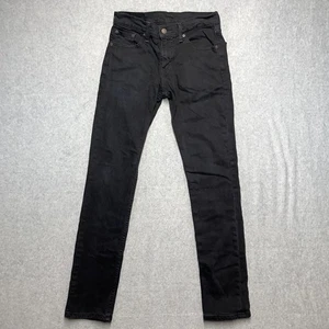 Levis 511 Slim Skinny Regular Fit Damen Größe 29 x 32 Schwarz Jeans Reißverschluss Knopf - Bild 1 von 21