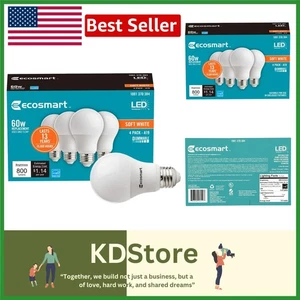 Energy Star Soft White Dimmable LED Bulb Pack - Picture 1 of 7