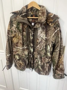Game Winner Realtree Small Camoflauge Zip Hooded Hunting Jacket Zip Pockets - Picture 1 of 7