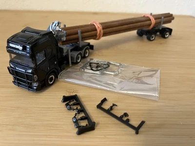 Herpa H0 1:87 Scania CR20HD6x2 Eckert Transporte King Of The Rhön Asphaltcowboys - Bild 1 von 4