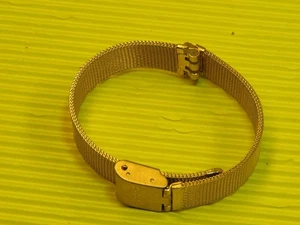 ORIGINAL Swatch Damen MELANESE BAND 12 mm - Armband GOLD-farben Lady Edelstahl - Bild 1 von 10