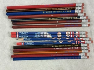 Vintage 70's-80's-90's MLB Pencils - Picture 1 of 2