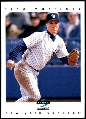 Тино Мартинес 1997 счет #208 янки MLB читать Бесплатная доставка AutographDen - Изображение 1 из 2