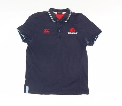 Canterbury Men's Blue Polo Shirt, Medium, Logo Accent - Image 1 of 4