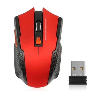 RatóN InaláMbrico de 2,4 GHz, RatóN óPtico con Receptor USB, RatóN Gamer de9640 - Imagen 1 de 13