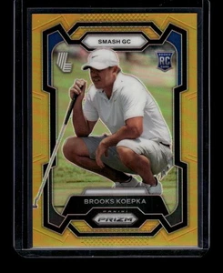 2024 Prizm LIV GOLF Brooks Koepka RC GOLD 10/10 SSP - Foto 1 di 2