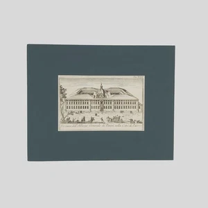 1762 Palermo Albergo de’ Poveri incisione su rame di Thomas Salmon - Picture 1 of 1