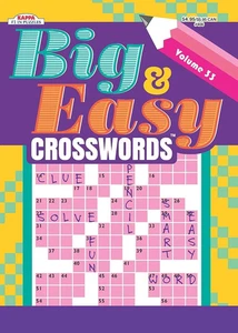 2023 Crossword Puzzle Books for Adults: Large Print Crossword Puzzles for Senior - Picture 1 of 4