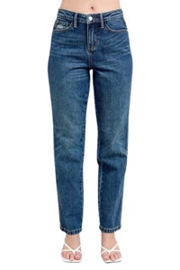 Judy Blue Damen High Waisted Rigid Magic Non-Destroy Straight Leg Jeans Plus S - Bild 1 von 10