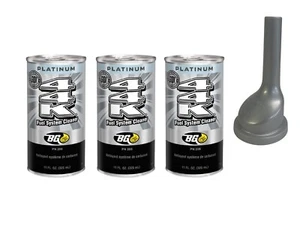 BG 44K Platinum Fuel System Cleaner BG44K PN208 W/ Funnel 3-Pack - Picture 1 of 1