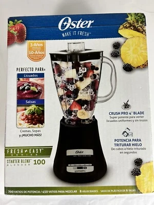 Later Starter Blender 100 , 8 Speed 6 Cup 4” Blade Blender-260 - Image 1 of 4