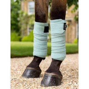 IT05944 LeMieux Loire Polo Bandages Wraps - Aqua NEW - Picture 1 of 2