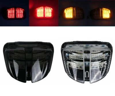 LED Turn Signals Integrated Tail Light For Suzuki GSXR600 GSXR750 K6 2006-2007 - Image 1 of 4