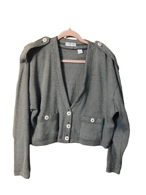 90s  VTG LIZ CLAIBORNE 2 pc sweater & high waist pant NWT Women’s Small W-28 - Imagem 1 de 4