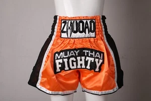 Kickboxing Fight Muay Thai Shorts Adult Kids Light Breathable Boxing Trunk - Picture 1 of 6