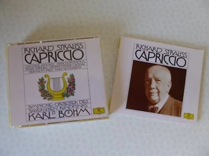 Strauss Capriccio - Karl Bohm 2 CD Deutsche Grammophon 4190242 W Germany PDO - Imagen 1 de 3