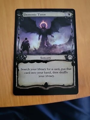 Demonic Tutor MTG FanArt - Image 1 of 2