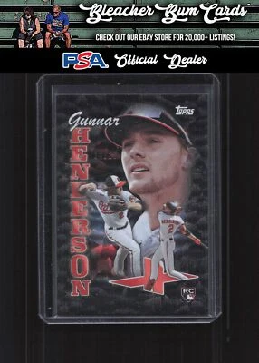 2023 Topps Xpectations XL-5 Gunnar Henderson Xtra-Large SSP RC #/25 - Image 1 of 2