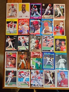 BARRY LARKIN- **Lot of 25 All Different** - Reds - (All NRMT-MINT) - #2 - Picture 1 of 1