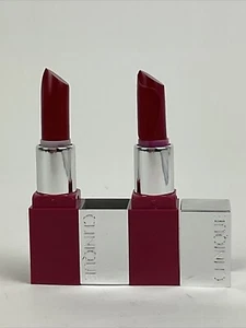 Lot of 2: Clinique Pop Up Lip Color + Primer Lipstick 06 Rose Pop - Picture 1 of 3