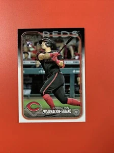 2024 Topps Christian Encarnación Strand 219 Cincinnati Rojos - Imagen 1 de 2