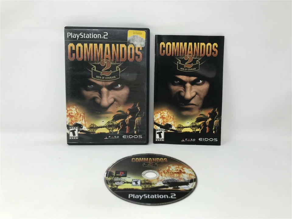 Commandos 2 : Men Of Courage- Sony Playstation 2 PS2 - Complete in box - CIB - Image 1 of 1