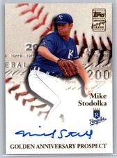 2001 Topps #GAA-MAB Mike Bynum Auto    AU San Diego Padres Card