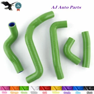 Manguera refrigerante radiador silicona verde para KAWASAKI KLR 650 KLR650 1987-2007 Foto 1 de 3