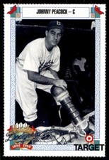 1990 TARGET DODGERS #611 JOHN PEACOCK BROOKLYN DODGERS