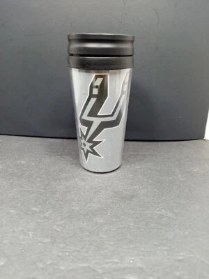 ❤️ Vaso de viaje San Antonio Spurs - 14 oz [NUEVO] NBA taza café bebida ver fotos Foto 1 de 4