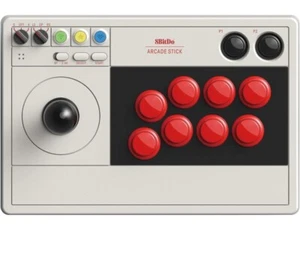 8Bitdo Arcade Stick for Switch & Windows Arcade Fight Stick Support Wireless ... - Picture 1 of 4