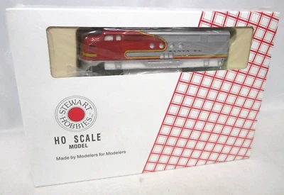 Stewart HO Scale ATSF Santa Fe EMD FT AB Diesel Locomotive Set NOS DCC Ready - Image 1 of 4