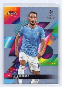 2024 TOPPS FINEST LUIS ALBERTO #97 REFRACTOR LAZIO - Picture 1 of 2