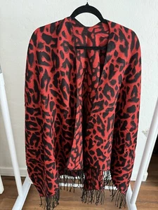 Women's Blanket Wrap Chic Shawl Cape Scarf One Size - Picture 1 of 3