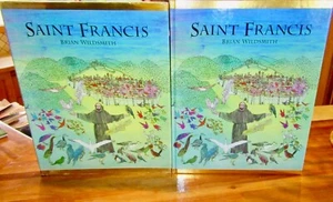 Saint Francis ~ Brian Wildsmith. Very 1st HbDj  1995  UNread!  HERE in MELB - Picture 1 of 12
