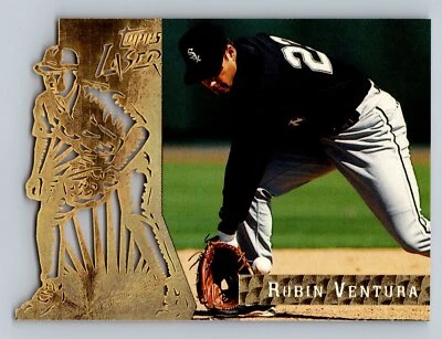Robin Ventura 1996 Topps Laser #32 Chicago White Sox Baseball Card - Image 1 of 2