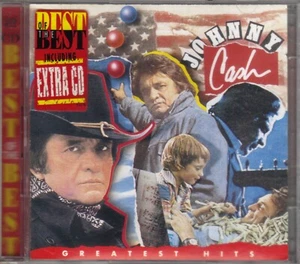 JOHNNY CASH - GREATEST HITS CD - LIKE NEW - 26 TRACKS + BONUS CD 1995 COLUMBIA - Picture 1 of 2