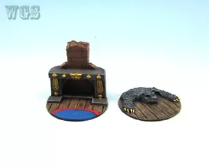 WGS pintado Malifaux - Plugin de base de metal 2 (40 mm) RR4 - Imagen 1 de 2