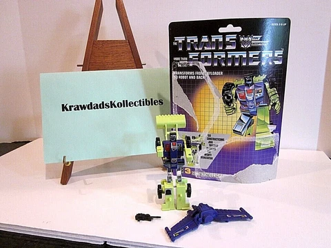VTG HASBRO TAKARA TRANSFORMERS G1 1984 CONSTRUCTICON SCRAPPER COMPLETE FULL CARD Cover