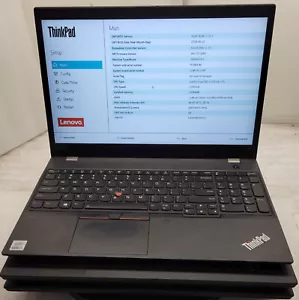 (Lot of 3) Lenovo ThinkPad T15 Gen1 i7-10510U 1.80GHz 16GB DDR4 No OS/SSD/HDD - Picture 1 of 14