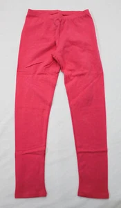 Fabkids Girl's Elastic Waistband Soft Solid Legging LV5 Hot Pink Small (6/7) NWT - Picture 1 of 6