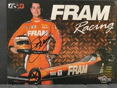 VRHTF NHRA RARO IMPRESIONANTE FIRMADO POR SPENCER MASSEY MARCO COMBUSTIBLE SUPERIOR REPARTO Foto 1 de 3