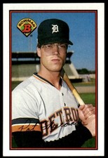 1989 Bowman Baseball Card Pat Sheridan AA Detroit Tigers #107